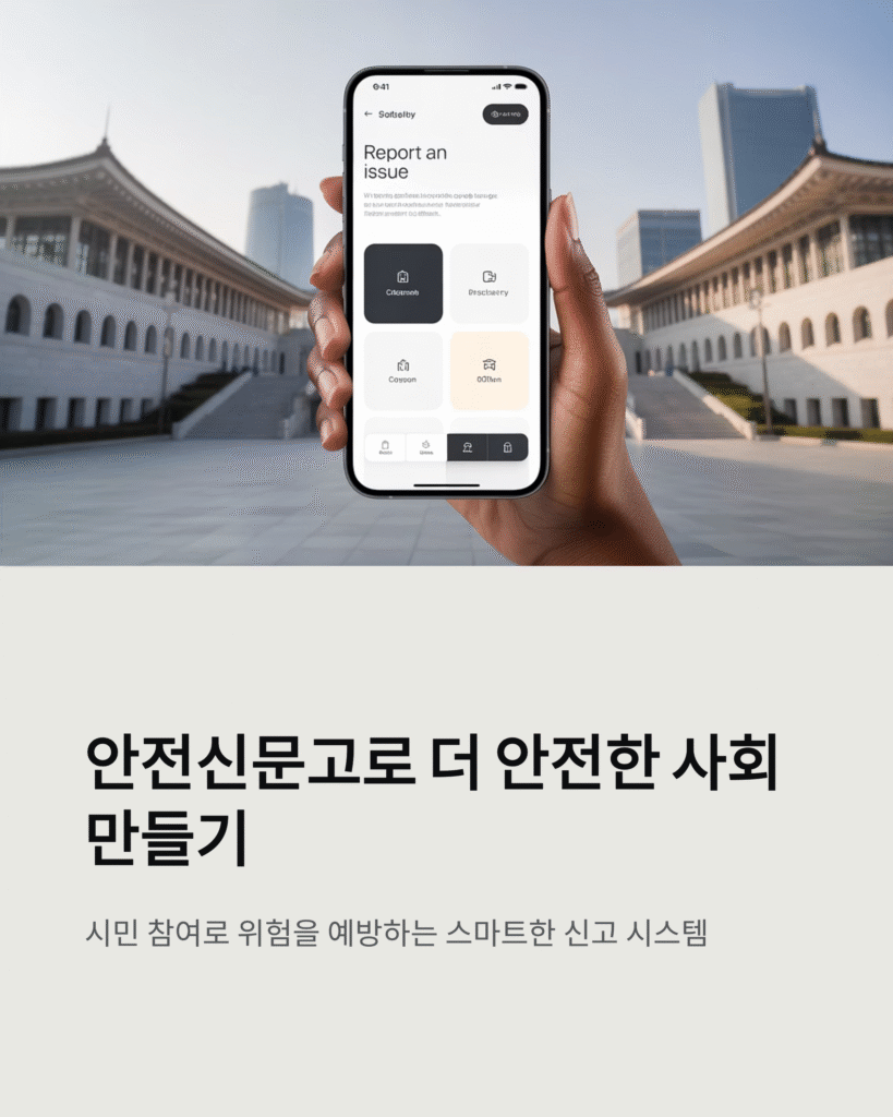 안전신문고 사용법과 신고 프로세스 안내