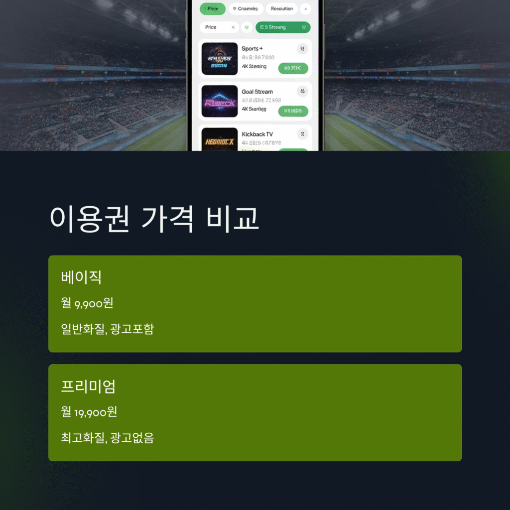 스포티비 나우(SPOTV NOW) 실시간 무료 시청 완벽 가이드