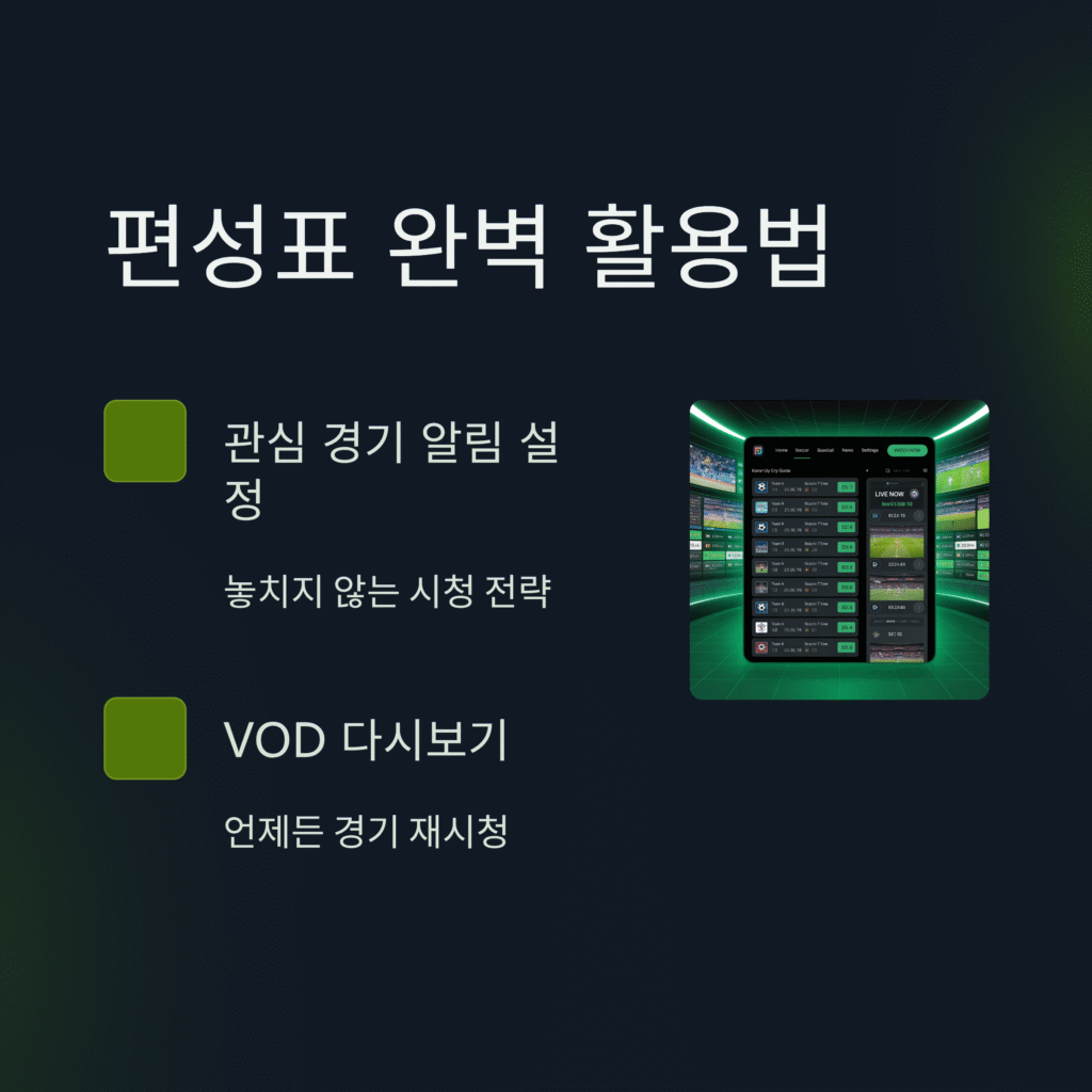 스포티비 나우(SPOTV NOW) 실시간 무료 시청 완벽 가이드