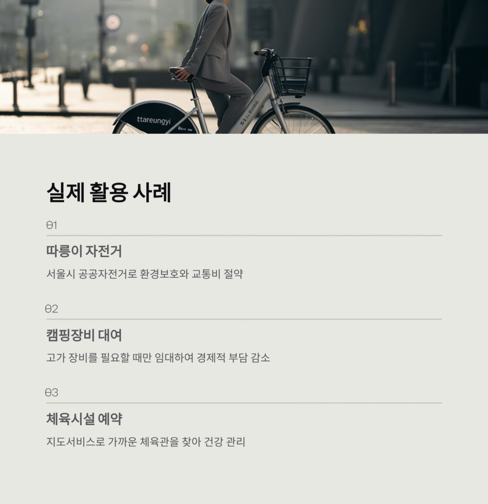 공유누리: 언제 어디서나 편리한 공공자원 공유 서비스