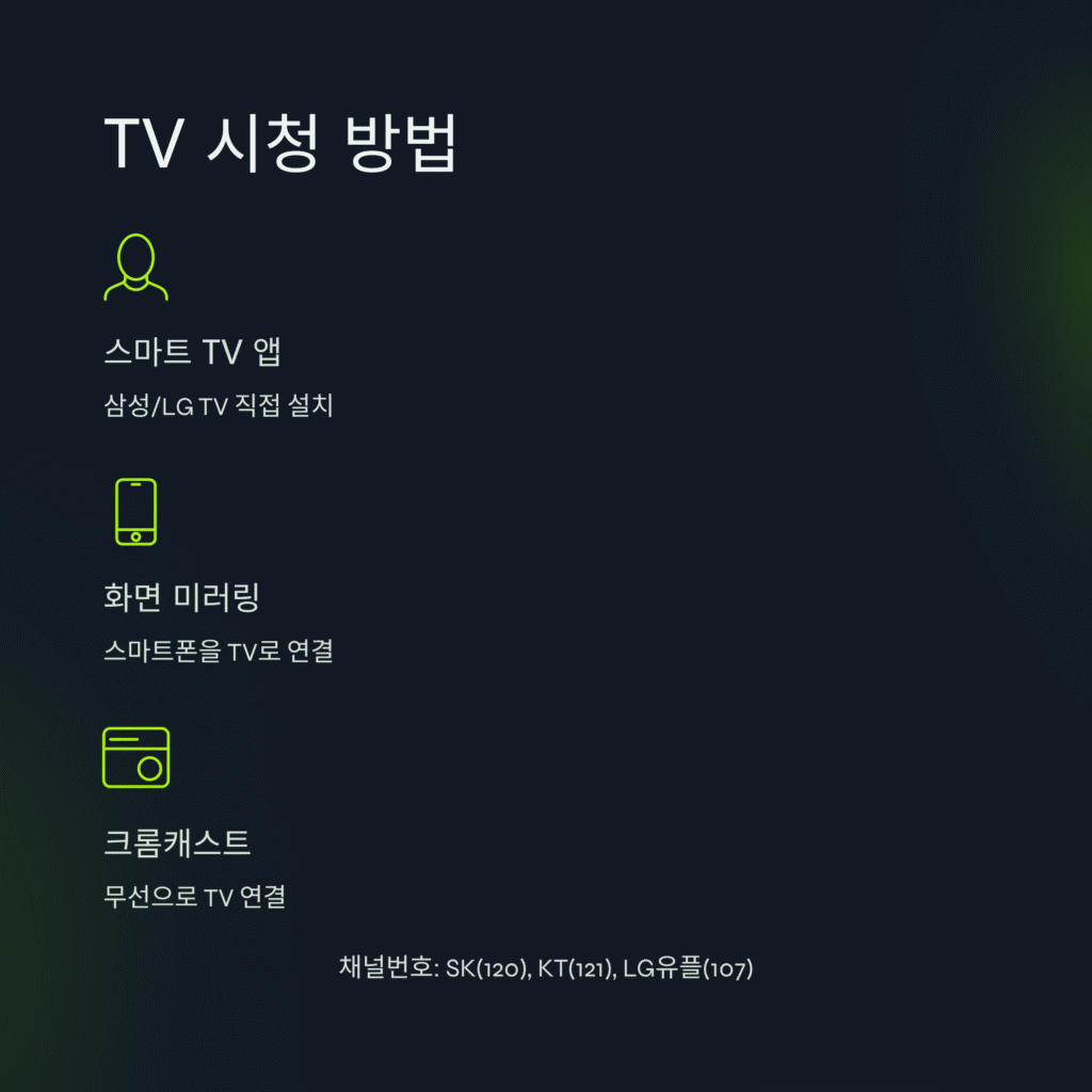 스포티비 나우(SPOTV NOW) 실시간 무료 시청 완벽 가이드