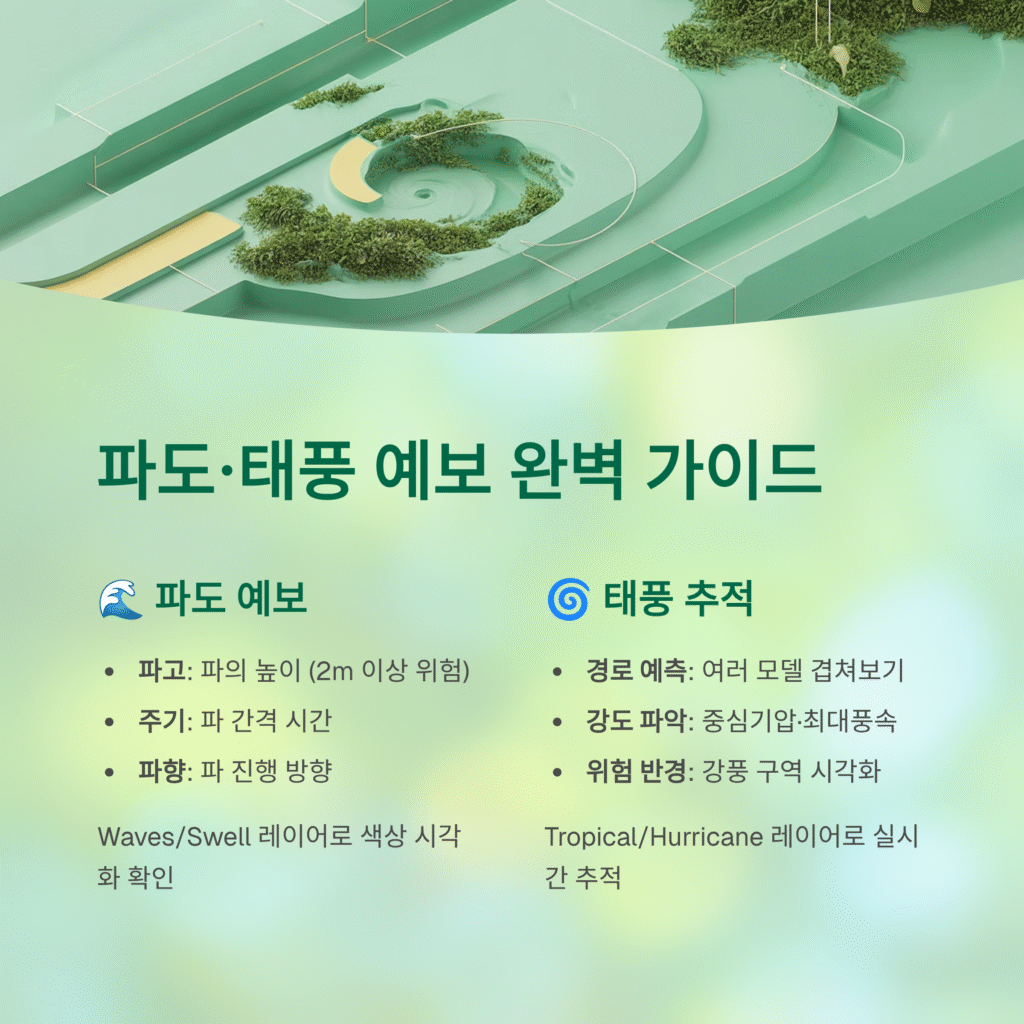 바람 · 파도 · 태풍 예보 총정리 | Windy.com으로 바람 세기, 파도 높이, 태풍 경로까지 보는 법
