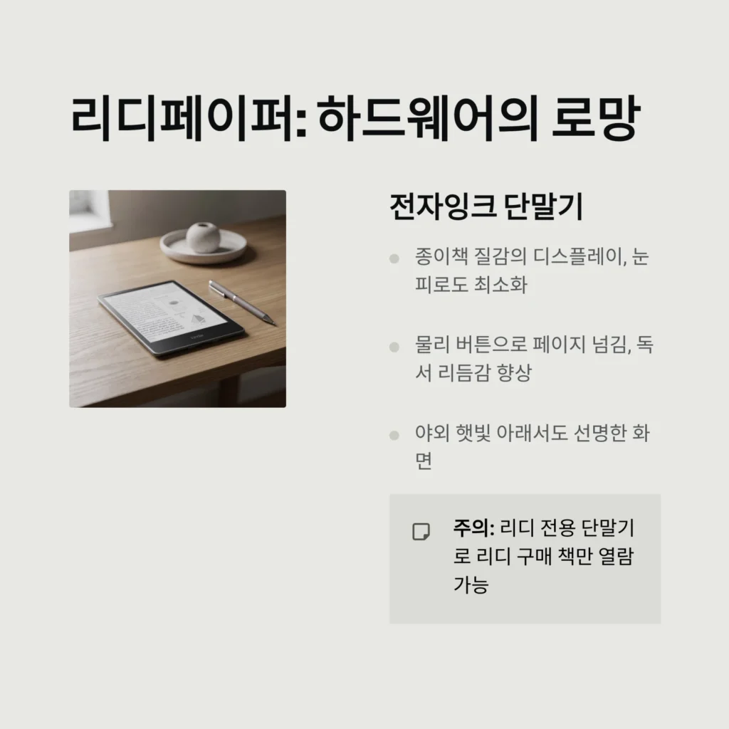 리디페이퍼: 하드웨어의 로망 리디페이퍼: 하드웨어의 로망