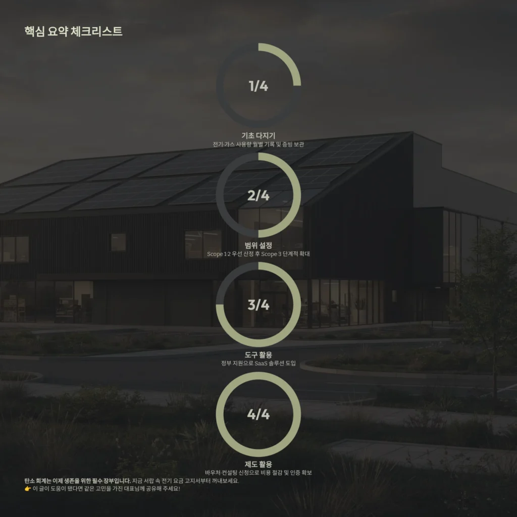 핵심 요약 체크리스트