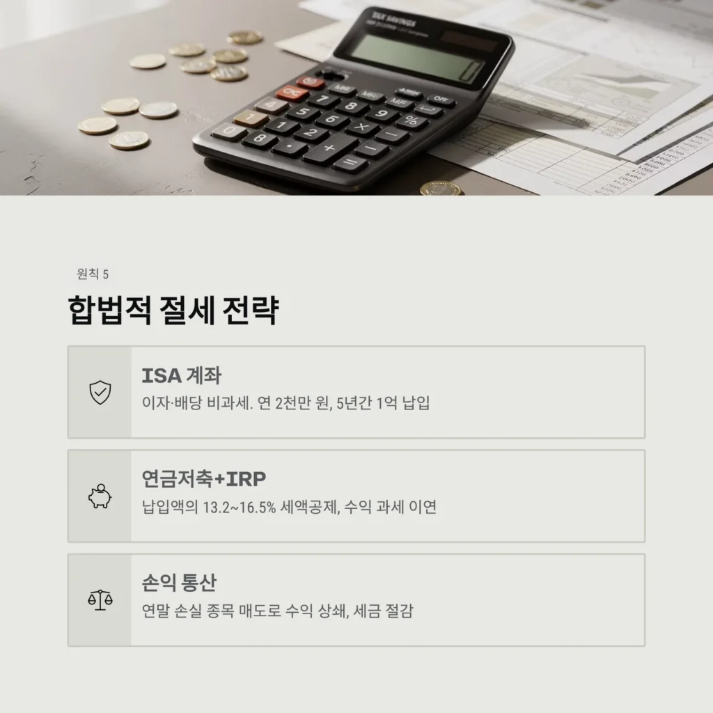 합법적 절세 전략