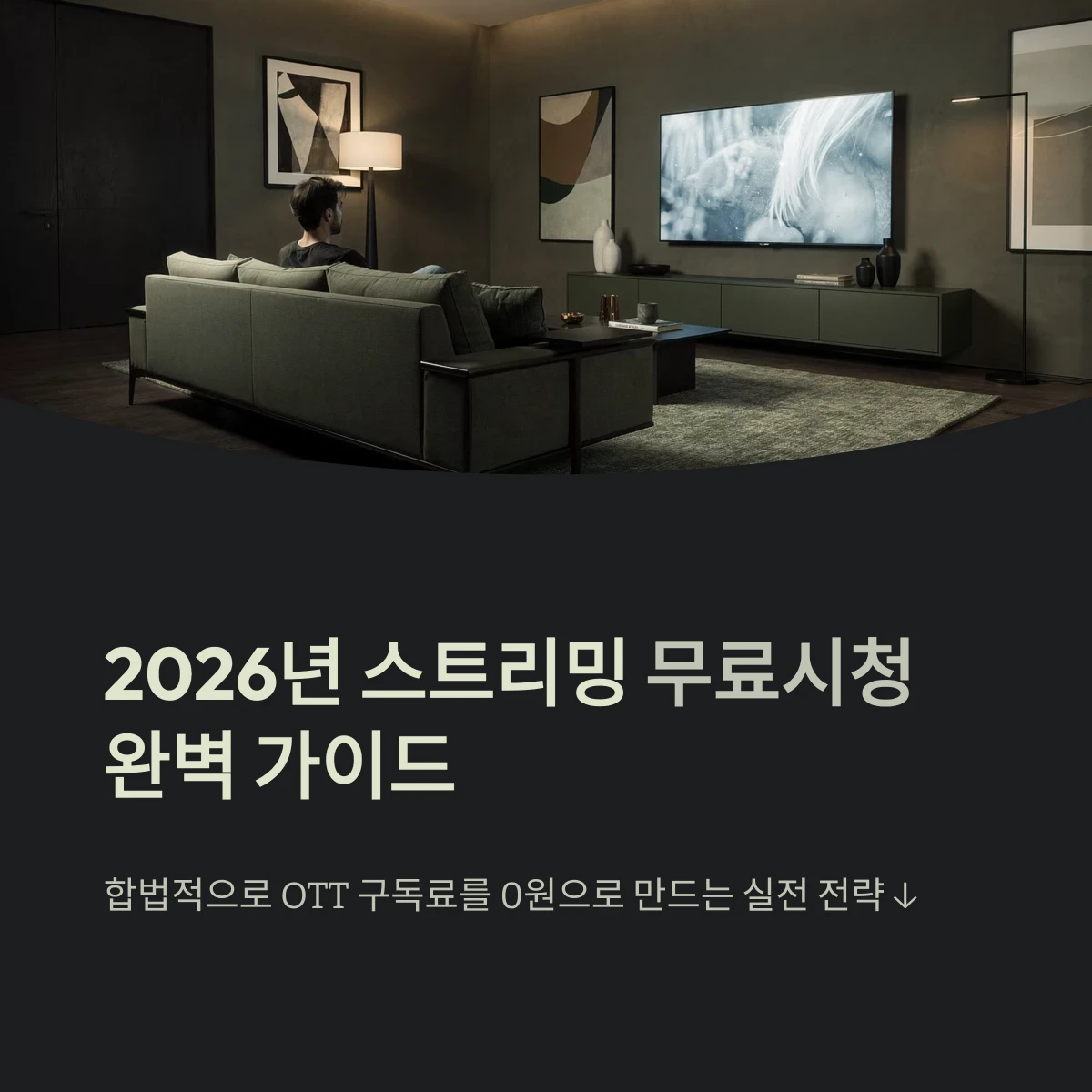 2026년 스트리밍 무료시청 완벽 가이드