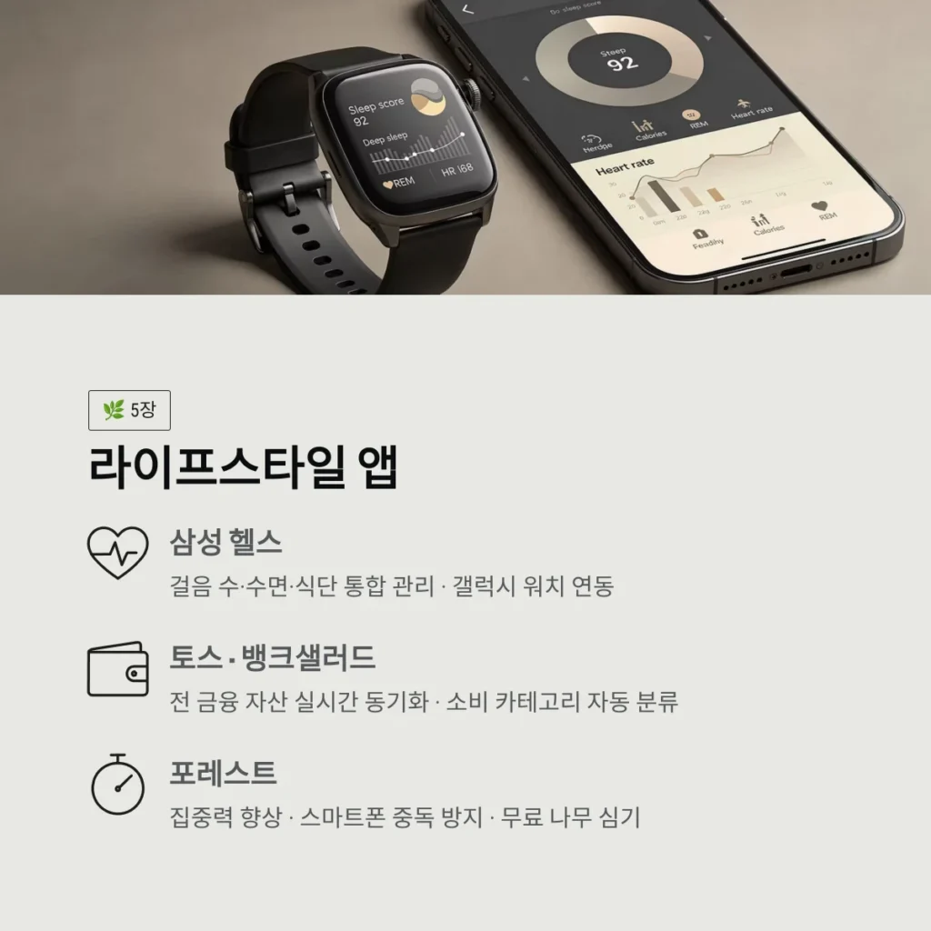 라이프스타일 앱